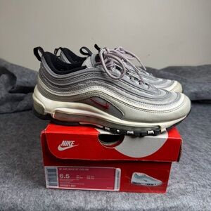 WMNS Nike Air Max 97 OG QS Silver Bullet 2016 885691-001 Size 6.5